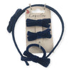 Koquitos | Hair Accessories - Headband, 2 Hair Clips and Velvet Bow Hair Tie Set