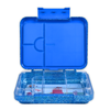 Mum Made Yum - Bento Lunchbox (Large) - Sparkle Blue Monkey