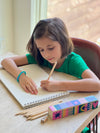 SNIFTY - WOODEN PENCIL BOX COLORED PENCIL Set - GEO LOVE