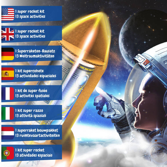 Science4you - Super Rocket NASA Educational Toy (7 Languages)