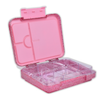 Mum Made Yum - Bento Lunchbox (Large) - Sparkle Pink Fairy Garden