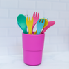 Mum Made Yum - Plant-Based Cutlery Set - Yellow (13cm)