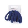 Inca UK - Card of 6 Navy Jersey Hair Elastics