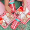 Mum Made Yum - Bento Lunchbox (Large) - Sparkle Blue Monkey