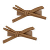 Koquitos | Hair Accessories - Pack of 2 faux leather clips