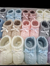 Cotton Socks - Ref: 33 BABY BOOTIES 100% PEARL ( SPRING / SUMMER )