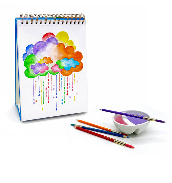 SNIFTY - PASTEL COLORBRUSH - watercolor 
pencil/paintbrush