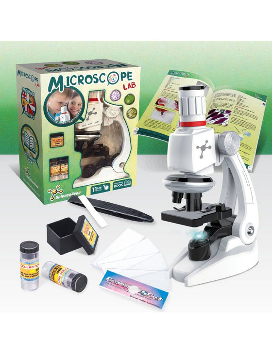 Science4you - Microscope III for Children - Toy for Kids (in 7 languages)