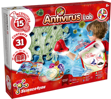  Science4you - Antivirus Lab - Educational Toy for Kids (7 languages)