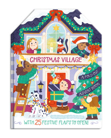  Robert Frederick Ltd - Christmas Concertina Book - Christmas Village