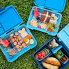 Mum Made Yum - Bento Lunchbox (Large) - Sparkle Silver Monkey