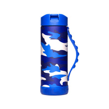  14oz Iconic Pop Bottle - Blue Camo