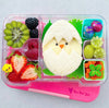Mum Made Yum - Bento Lunchbox (Medium) - Light Pink Rainbow Love