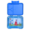 Mum Made Yum - Bento Lunchbox (Large) - Sparkle Blue Monkey