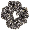 Siena Hair Accessories - Large Scrunchie With Speckled Woven Fabric