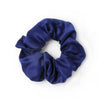 Inca UK - Regular -  Navy Satin Scrunchie. Dia.10cm