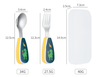 Mum Made Yum - Spoon & Fork Kids Cutlery Set - Rainbow