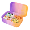 Mum Made Yum - Silicone Bento Lunchbox - Pink Sunrise