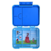 Mum Made Yum - Bento Lunchbox (Large) - Light Blue Monkey