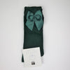 Cotton Socks - MA101 HIGH SOCK CHILD WITH GROSGRAIN BOW 100% COTTON