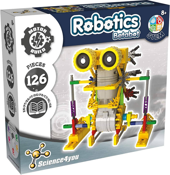 Science4you - Robot Betabot - STEM Toys for Kids (in 9 languages)