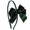 Siena Hair Accessories - Headband with velvet looped hairbow