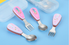Mum Made Yum - Spoon & Fork Kids Cutlery Set - Rainbow