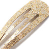 Inca UK - Gold glitter sleepies and 2 star elastics on a card.