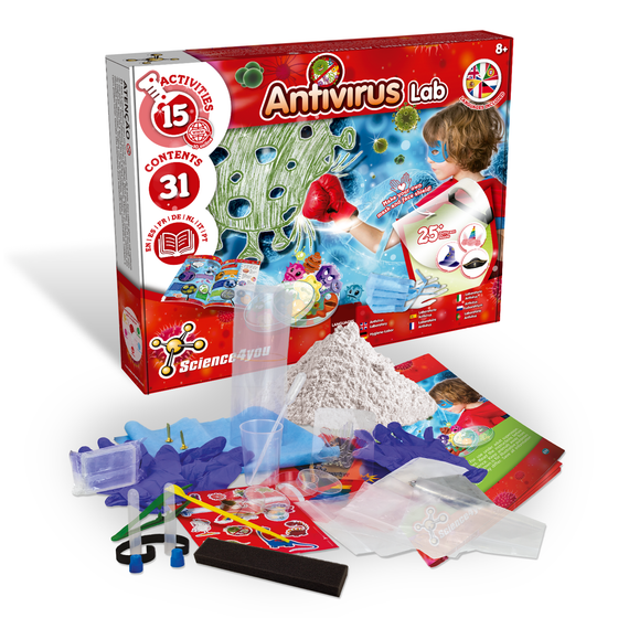 Science4you - Antivirus Lab - Educational Toy for Kids (7 languages)