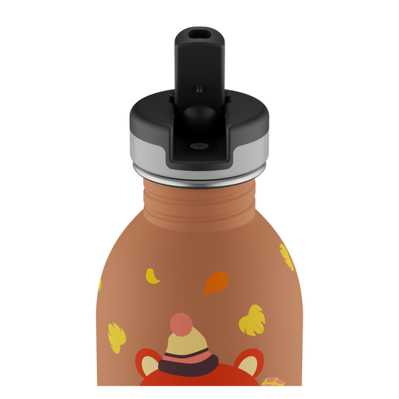 24Bottles - Bottiglia per Bambini | Orsetto Dolce - 250 ml
