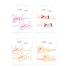 Inca UK - Animal motif elastics - Pastels - Card of 2 - 3mm thick