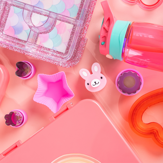 Mum Made Yum - Bento Lunchbox (Large) - Violet Rainbow