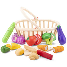  New Classic Toys EU - Cutting Set - Vegetable Basket