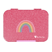  Mum Made Yum - Bento Lunchbox (Medium) - Sparkle Pink Rainbow 2.0