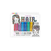 SNIFTY - HAIR FLAIR METALLIC Shimmery Hair Color Gel Sticks Set of 8