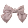 Siena Hair Accessories - Large textured satin hairbow barrette