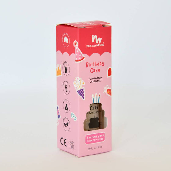 no nasties kids - Natural Kids Lip Gloss Wands - Multiple Flavours available