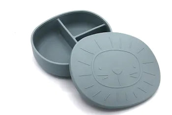 The Cotton Cloud - Lunch Box silicone Lion Jade