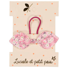  Luciole - Élastique mini lapin - Liberty Misti Orchidée - CHAT-MALO Paris