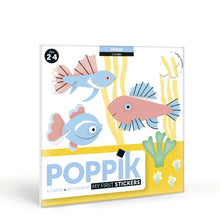  Poppik : Stickers a partir de 2 ans / ocean - CHAT-MALO Paris