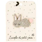Luciole - Barrette lapin - Glitter or - CHAT-MALO Paris