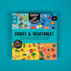 OMY SCHOOL - POSTER DIDACTIQUE - FRUITS & VEGETABLES