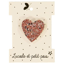  Luciole - Broche - Coeur rose - CHAT-MALO Paris