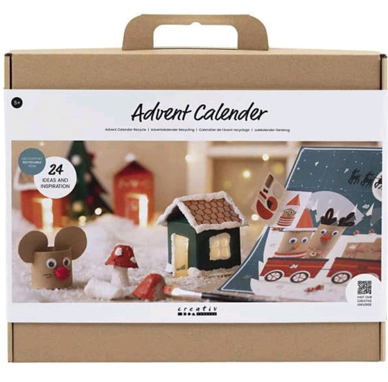 Children's Advent Calendar - Recycling 24 Creative Projects - CHAT-MALO Paris