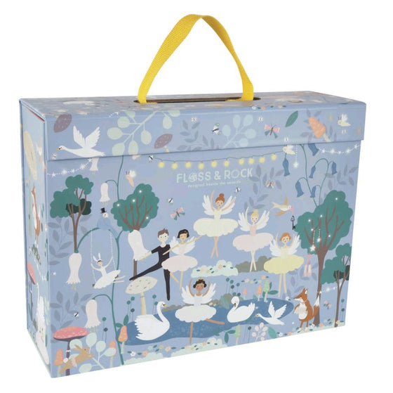 Floss & rock | play box with wooden pieces - Enchanted - CHAT-MALO Paris