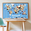 Poppik - Poster - Discovery Animals of the world - CHAT-MALO Paris