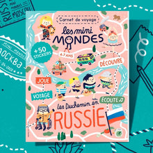  Carnet Les Mini Mondes - Russie - 4 ans