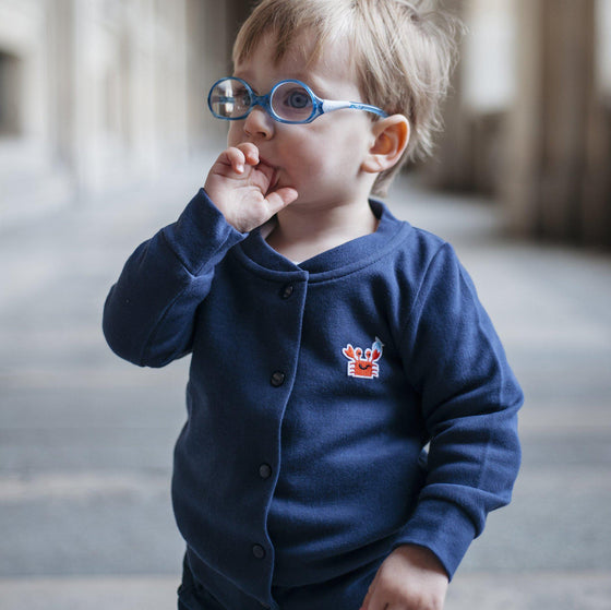 Chat-Malo Paris - teddy enfant en coton - le petit crabe